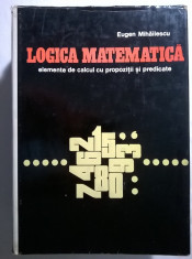 Eugen Mihailescu - Logica matematica foto