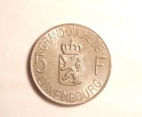 LUXEMBURG 5 FRANCI 1962, Europa