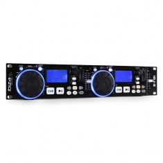Controler dublu DJ Ibiza IDJ2 USB SD MP3 func?ie scratch foto