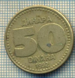 10691 MONEDA- YUGOSLAVIA - 50 DINARA -anul 1992 -STAREA CARE SE VEDE, Europa