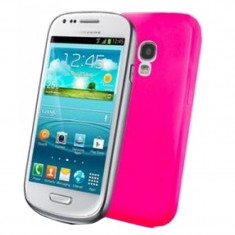 Husa Celly Gelskin280P roz pentru Samsung Galaxy S3 Mini i8190 / S3 Mini VE i8200 foto