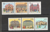 GERMANIA 1991 &ndash; OFICII POSTALE ISTORICE, serie MNH, B32, Nestampilat