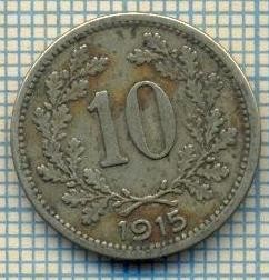 10766 MONEDA- AUSTRIA - 10 HELLER -anul 1915 -STAREA CARE SE VEDE foto