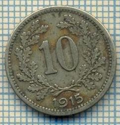 10766 MONEDA- AUSTRIA - 10 HELLER -anul 1915 -STAREA CARE SE VEDE