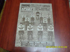 Revista Sport iulie 1965 foto