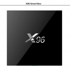 NOU Original X96 Amlogic S905X Quad Core Android 6.0 TV BOX 1G/8G KODI 16.1 4K foto