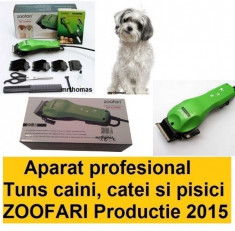 Aparat Masina de tuns profesionala animale caini Zoofari foto