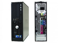 Calculator Dell Optiplex 760, Desktop SFF, Intel Core 2 Duo E7500 2.9 GHz, 4 GB DDR2, 250 GB HDD SATA, DVDRW foto