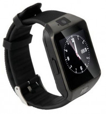 Smartwatch Star Rush DZ09 Negru Bluetooth, SIM, Card, Camera, Difuzor, Microfon, Pedometru, Cronometru foto