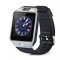 Smartwatch Star Rush DZ09 Argintiu, Bluetooth, SIM, Card, Camera, Difuzor, Microfon, Pedometru, Cronometru