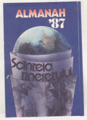 bnk cld Calendar de buzunar - 1987 - Almanah Scanteia Tineretului foto