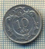 10779 MONEDA- AUSTRIA - 10 HELLER -anul 1909 -STAREA CARE SE VEDE