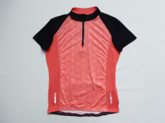 Tricou ciclism Crivit Sports; 54 cm bust, 68 cm lungime, 42 cm intre umeri foto