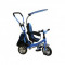Tricicleta cu Scaun Reversibil Baby Mix Safari Albastru