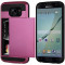 Husa Samsung Galaxy S7 EDGE roz ARMOR - compartiment carduri