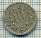 10765 MONEDA- AUSTRIA - 10 HELLER -anul 1915 -STAREA CARE SE VEDE, Europa