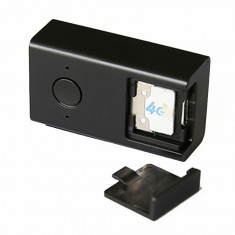 Mini GPS Tracker iUni SpyMic N12, Microfon spion GSM, Ascultare in Timp Real, Buton SOS foto