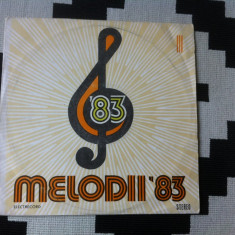 Melodii 83 vol. 1 disc vinyl lp selectii muzica pop slagare usoara ST 02367 vg+