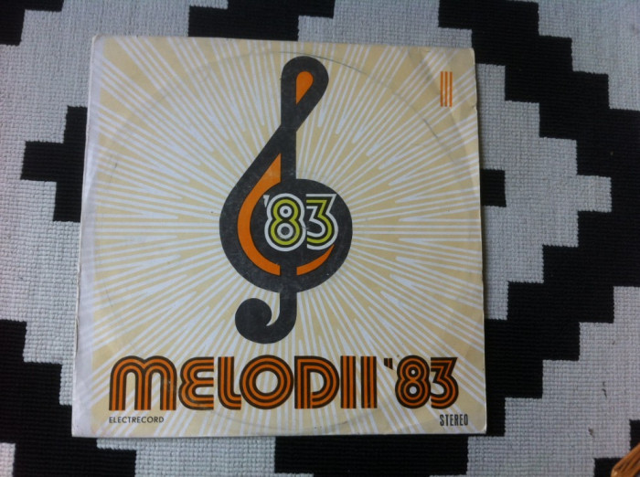 Melodii 83 vol. 1 disc vinyl lp selectii muzica pop slagare usoara ST 02367 vg+