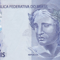 Bancnota Brazilia 2 Reais 2010 (2016) - P252c UNC