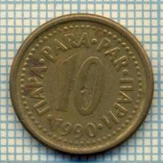 10741 MONEDA- YUGOSLAVIA - 10 PARA -anul 1990 -STAREA CARE SE VEDE