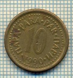 10741 MONEDA- YUGOSLAVIA - 10 PARA -anul 1990 -STAREA CARE SE VEDE foto