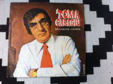 Toma Caragiu momente vesele inregistrare tv disc vinyl lp electrecord exe 2709 foto