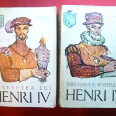 Heinrich Mann - Henri IV -Tineretea ,implinirea, sfarsitul-2 vol.1963,ilustratii