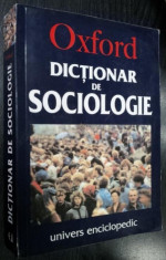 Oxford Dictionar de Sociologie-Gordon Marshall foto