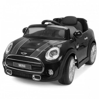 Masinuta electrica Chipolino Mini Cooper Hatch black foto mare Masinuta electrica Chipolino Mini Cooper Hatch black foto mare