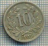 10769 MONEDA- AUSTRIA - 10 HELLER -anul 1915 -STAREA CARE SE VEDE