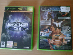 vand joc xbox 1 clasic , WRESTLEMANIA 21, wrestling,ca nou foto