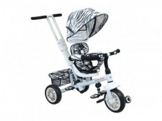 Tricicleta cu scaun reversibil Baby Mix UR-2 White foto