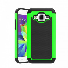 Husa ARMOR Samsung Galaxy J5 verde - folie protectie display foto