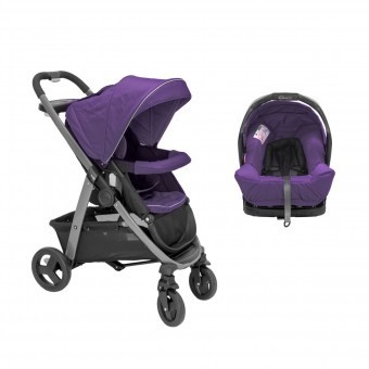 Carucior Transformabil Sky 2 in 1 Purple Shadow foto mare Carucior Transformabil Sky 2 in 1 Purple Shadow foto mare