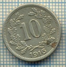 10773 MONEDA- AUSTRIA - 10 HELLER -anul 1916 -STAREA CARE SE VEDE