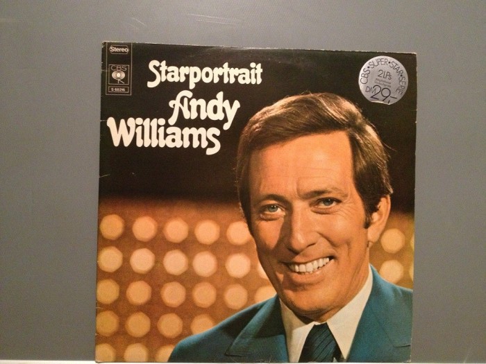 ANDY WILLIAMS - BEST OF - 2LP SET (1972/CBS REC/ HOLLAND) - Vinil/Vinyl