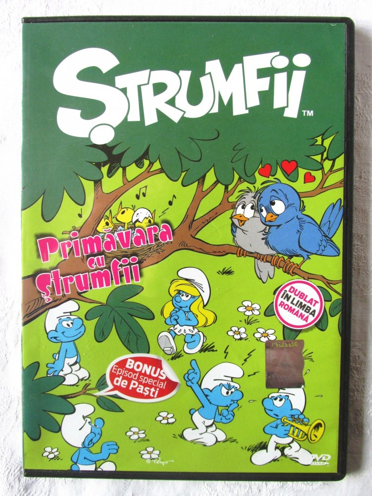 STRUMFII - DVD: "PRIMAVARA CU STRUMFII" - Desene Animate, dublat in lb.  romana | Okazii.ro
