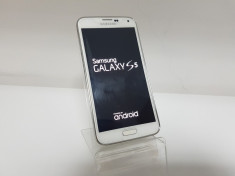 Samsung Galaxy S5 White 16Gb , Liber de Retea , Factura &amp;amp; Garantie ! foto