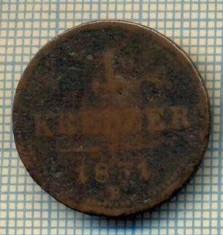 10794 MONEDA- AUSTRIA - 1 KREUZER -anul 1851 B -STAREA CARE SE VEDE