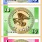 !!! KIRGHISTAN - LOT 1 + 10 + 50 TYIYN 1993 - P 1 ; 2 ; 3 - UNC