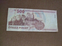 JN. 500 forint 2011 Ungaria foto