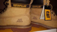 Bocanci CATERPILLAR Holton Soft Toe pentru barbati, HONEY, marimea 41. foto