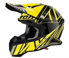 MXE Casca Motocross Airoh Terminator 2.1 Cut Gloss galben Cod Produs: T2CU31SAU foto