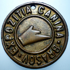 7.873 MEDALIE ROMANIA CAINE EXPOZITIA CANINA BRASOV 43mm