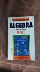 Algebra Pentru Clasele V- VIII Florica Banu foto