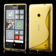 Husa Nokia Lumia 520 - Gel TPU Transparent foto