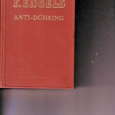 ANTI-DUHRING DE FRIEDRICH ENGELS EDITURA DE STAT PENTRU LITERATURA POLITICA 1955