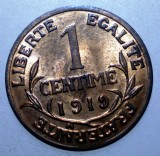 F.415 FRANTA 1 CENTIME 1919 XF/AUNC