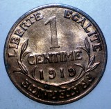 F.416 FRANTA 1 CENTIME 1919 XF/AUNC